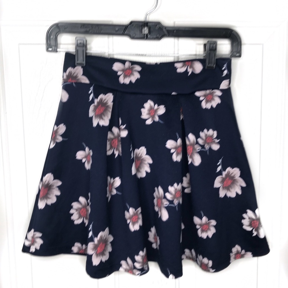 Floral High Waisted Skirt